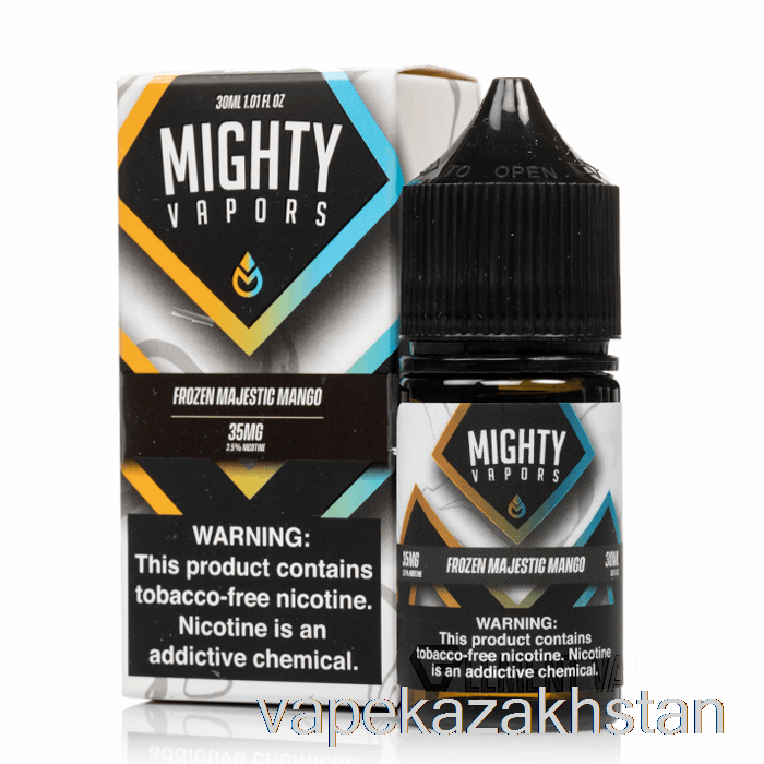 Vape Kazakhstan Frozen Majestic Mango - Mighty Vapors Salts - 30mL 50mg